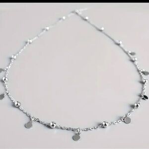 NWOT ‎ Dangling Disks Choker Necklace for Women